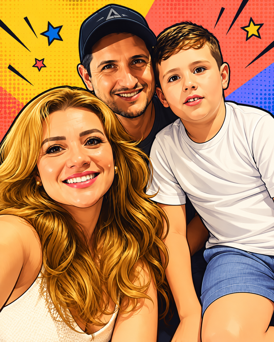 Família da Feirinha 3D